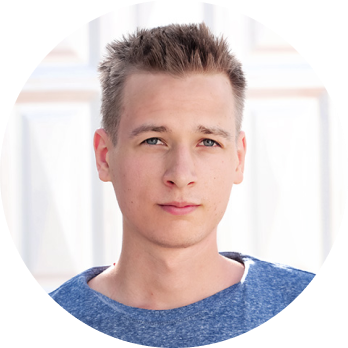 Portræt af Elias Landin.